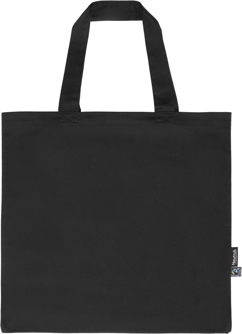 #Druck Bio Fairtrade Twill Baumwolltasche