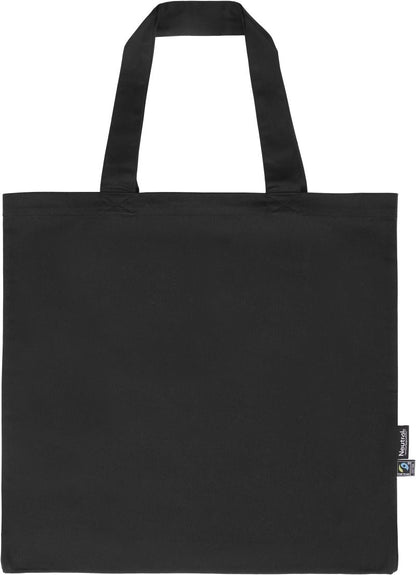 #Druck Bio Fairtrade Twill Baumwolltasche