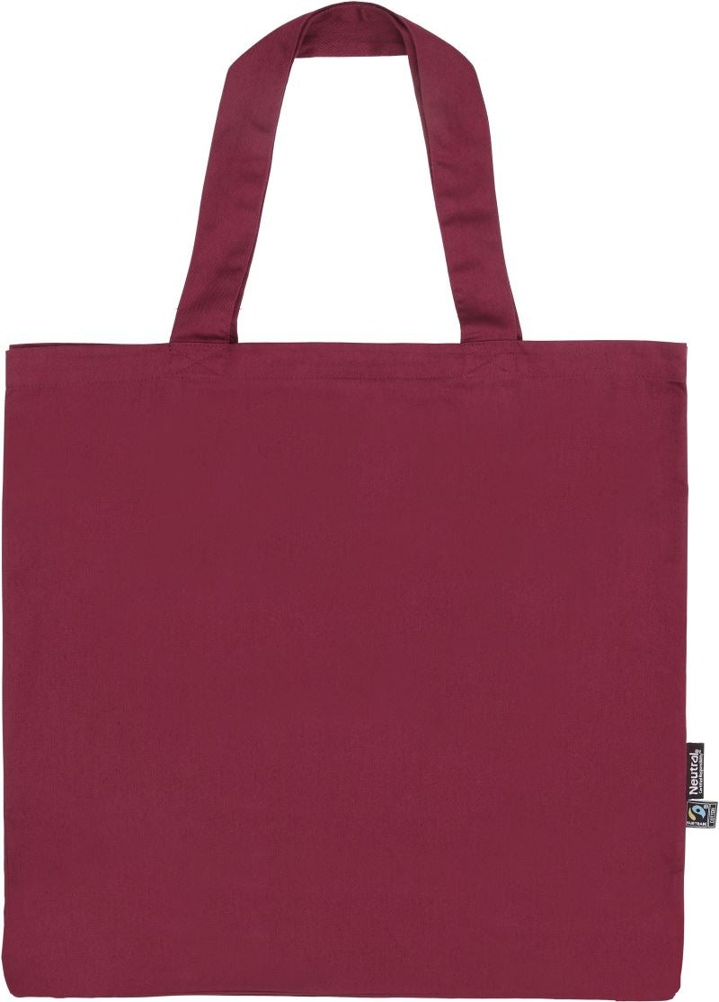 #Druck Bio Fairtrade Twill Baumwolltasche
