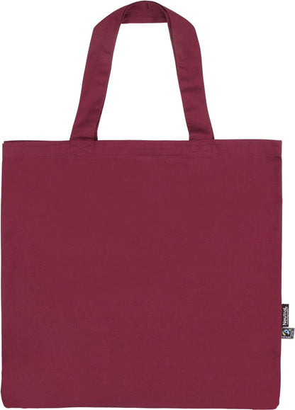 #Druck Bio Fairtrade Twill Baumwolltasche
