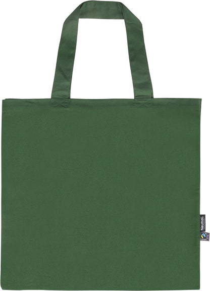 #Druck Bio Fairtrade Twill Baumwolltasche
