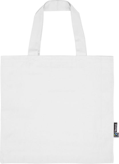 #Druck Bio Fairtrade Twill Baumwolltasche