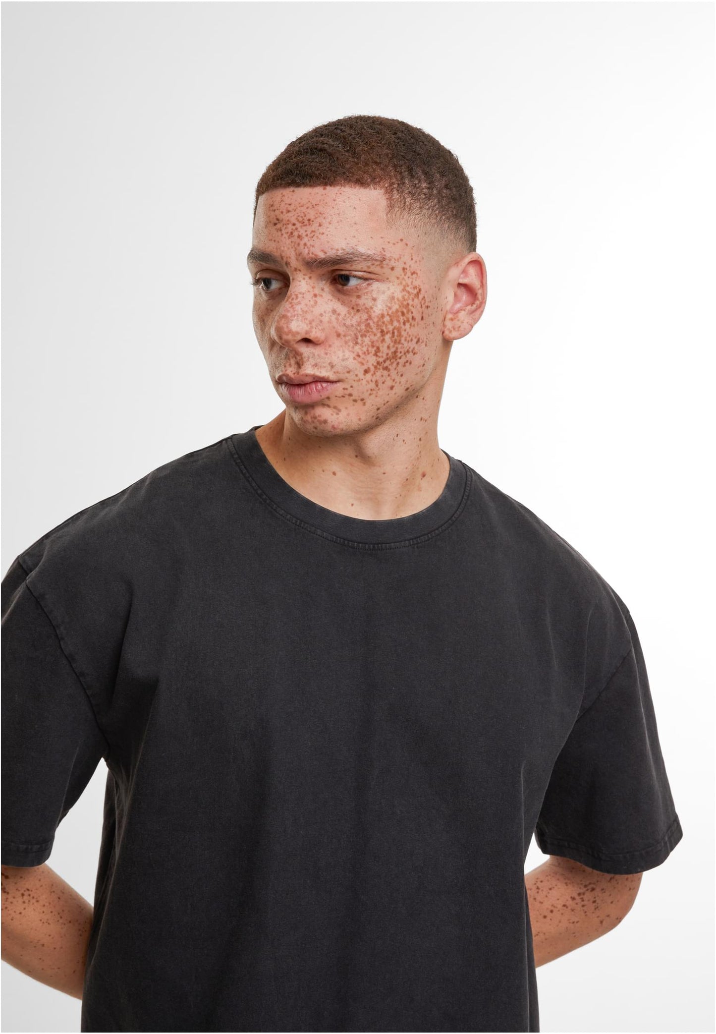 #Druck - Cropped Heavy Oversize Tee
