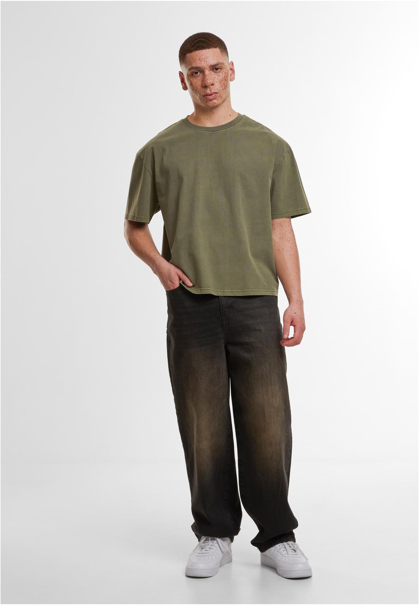 #Druck - Cropped Heavy Oversize Tee