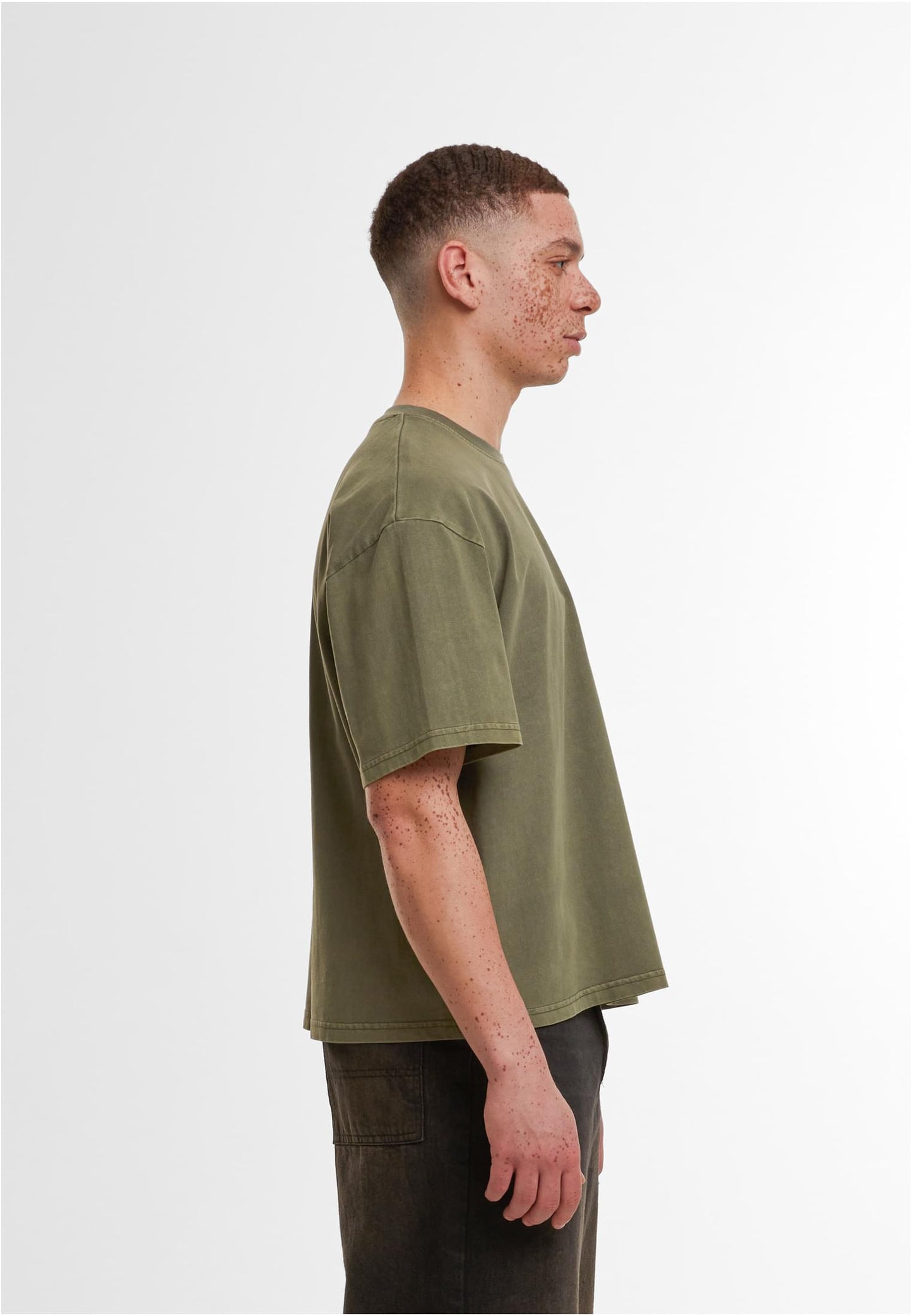 #Druck - Cropped Heavy Oversize Tee