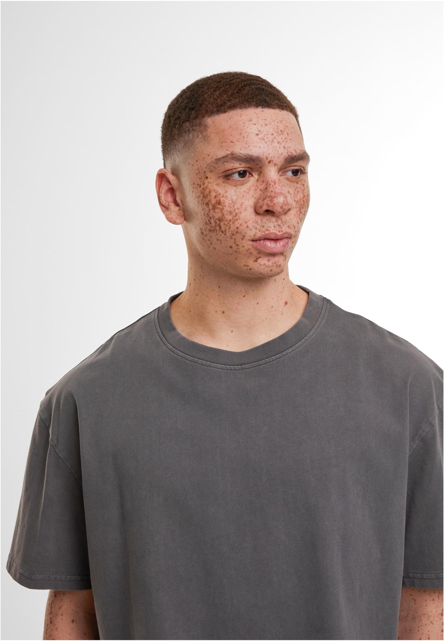 #Druck - Cropped Heavy Oversize Tee