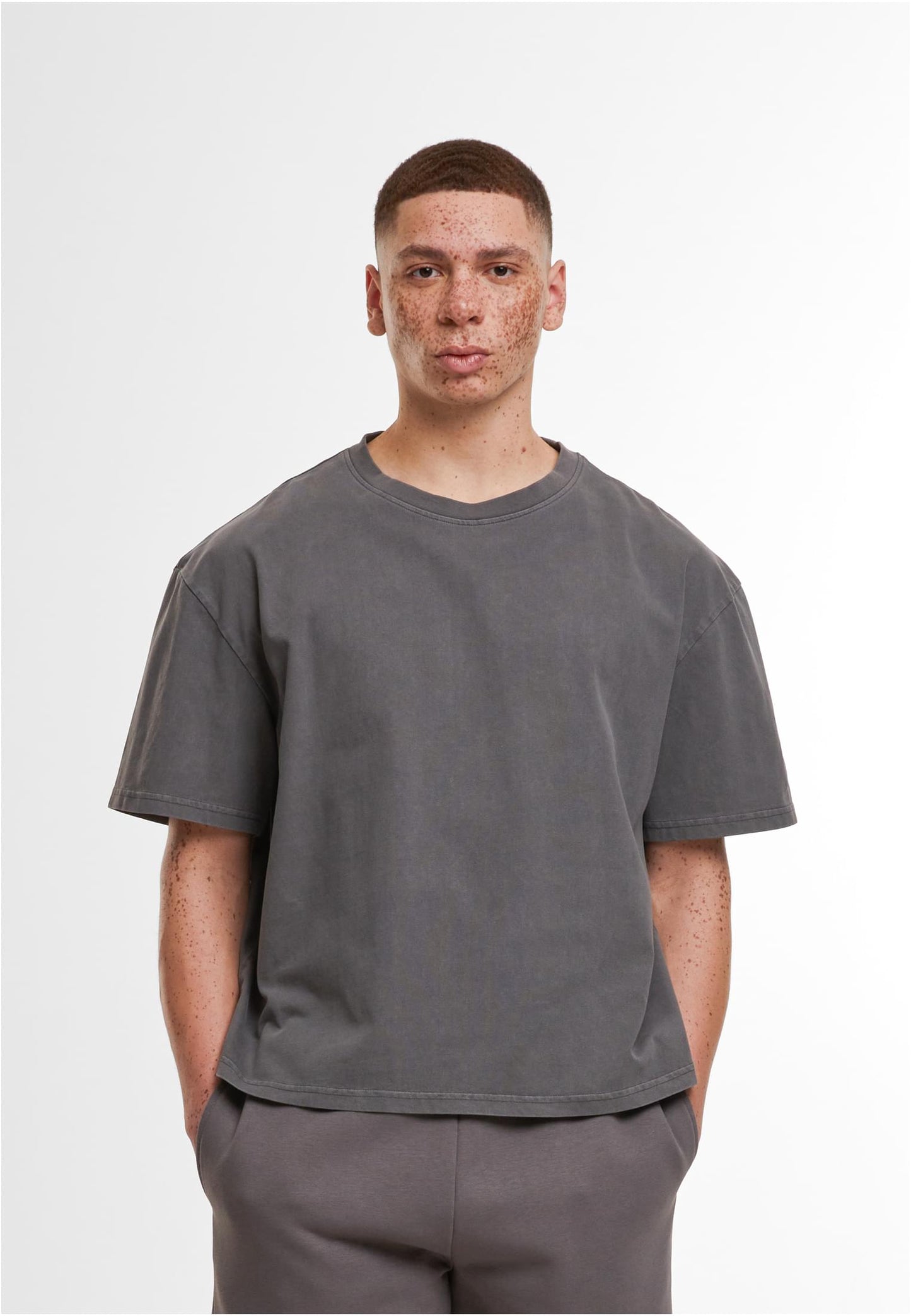 #Druck - Cropped Heavy Oversize Tee